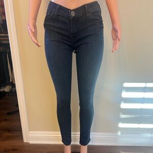 True Religion Women's Indigo Stretch Skinny Jeans. Size 29. Great Stretch.